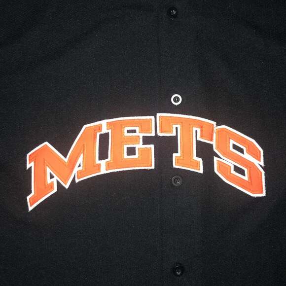 Vintage Starter New York Mets Black Jersey size large - Picture 2 of 11